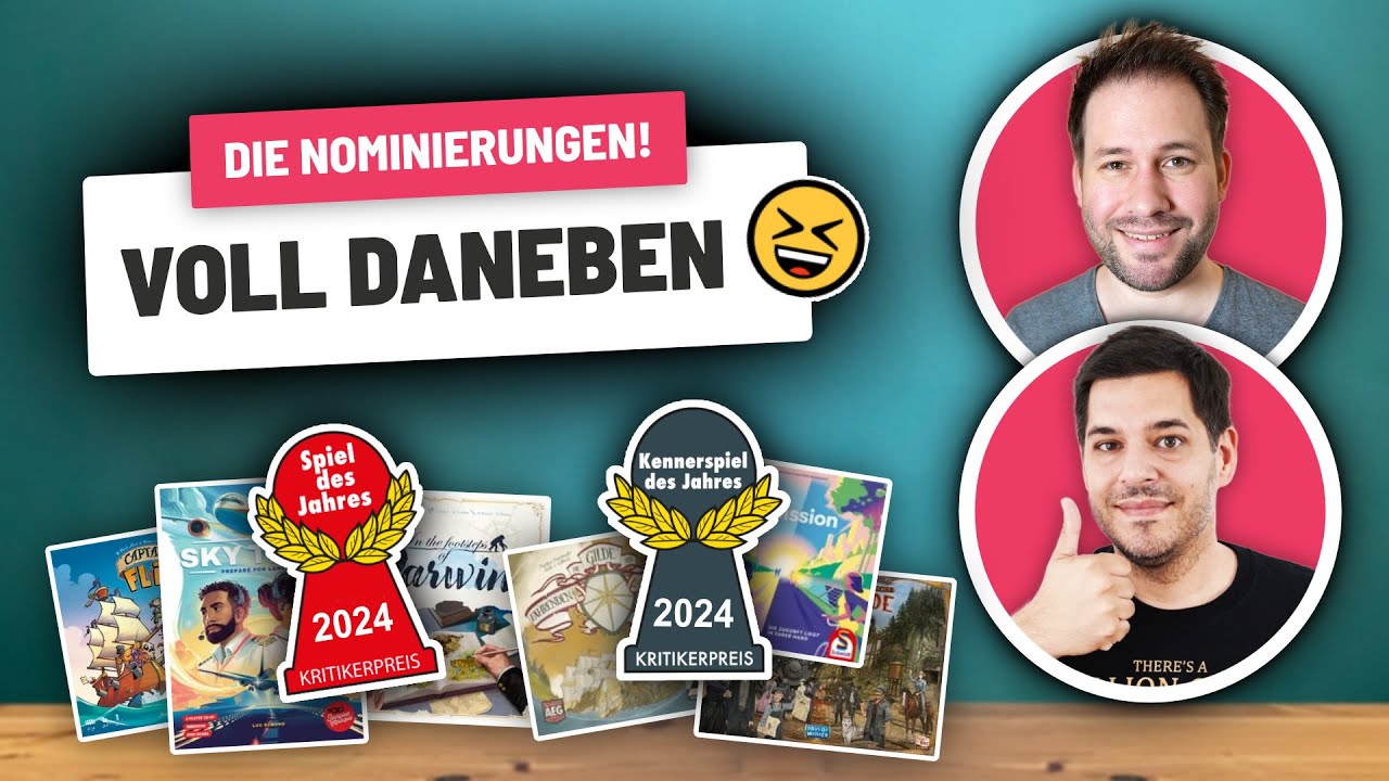 Spiel des Jahres sollte jetzt klar sein, oder?
