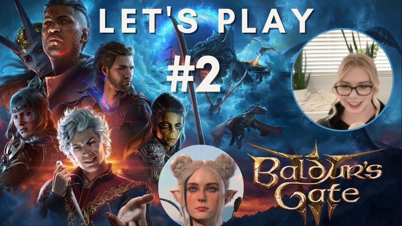 Lets Play Baldurs Gate 3 BLIND Playthrough | Part 2 | Astorian is a vampire! And Exploring the Ruins