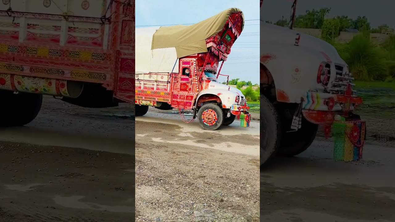 Beautiful Bedford Pakistani truck | pressure  horn