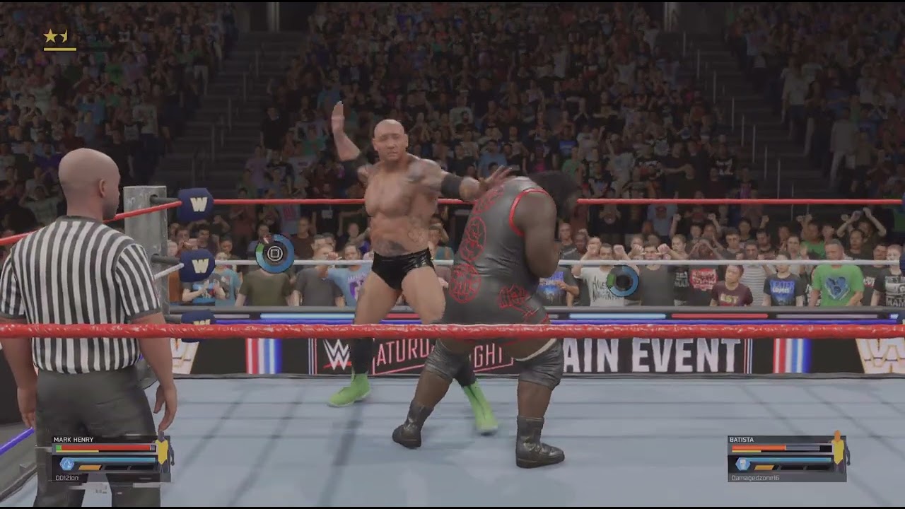 Mark Henry vs Batista SNME