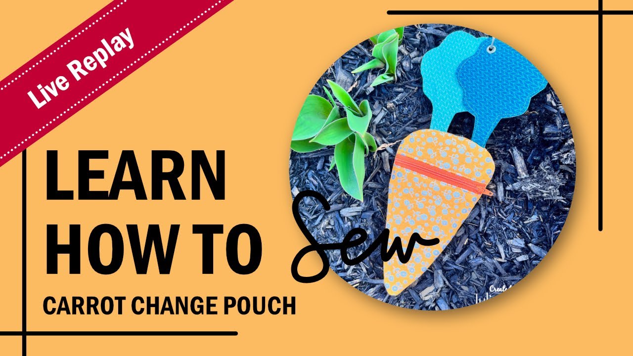 Facebook Live Replay: Carrot Change Pouch