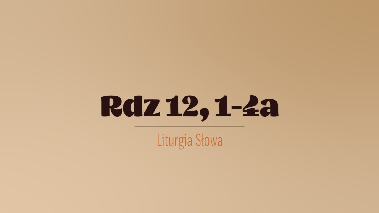 #PierwszeCzytanie | 1 marca 2026