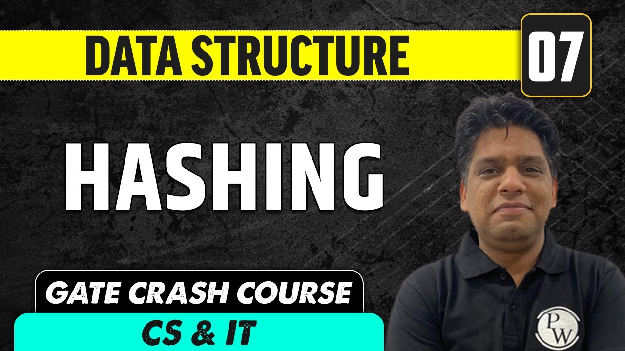 Data Structure 07 | Hashing | CS & IT | GATE Crash Course