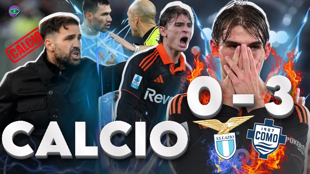 IL CALCIO VINCE SEMPRE! SCISCIONE IN LACRIME LAZIO-COMO 0.3 POST PARTITA!