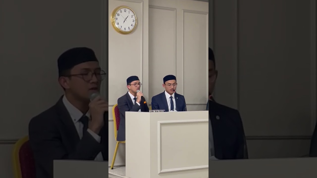 Persembahan Nasyid Pada Acara Perpisahan Santri Sulaimaniyah di Kota Kastamonu, Turki
