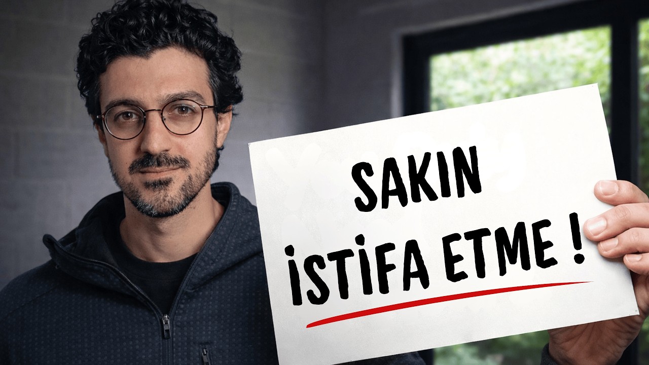 İstifa Etmek Neden En Büyük Hata? (9-5'ten Çıkış Planı)