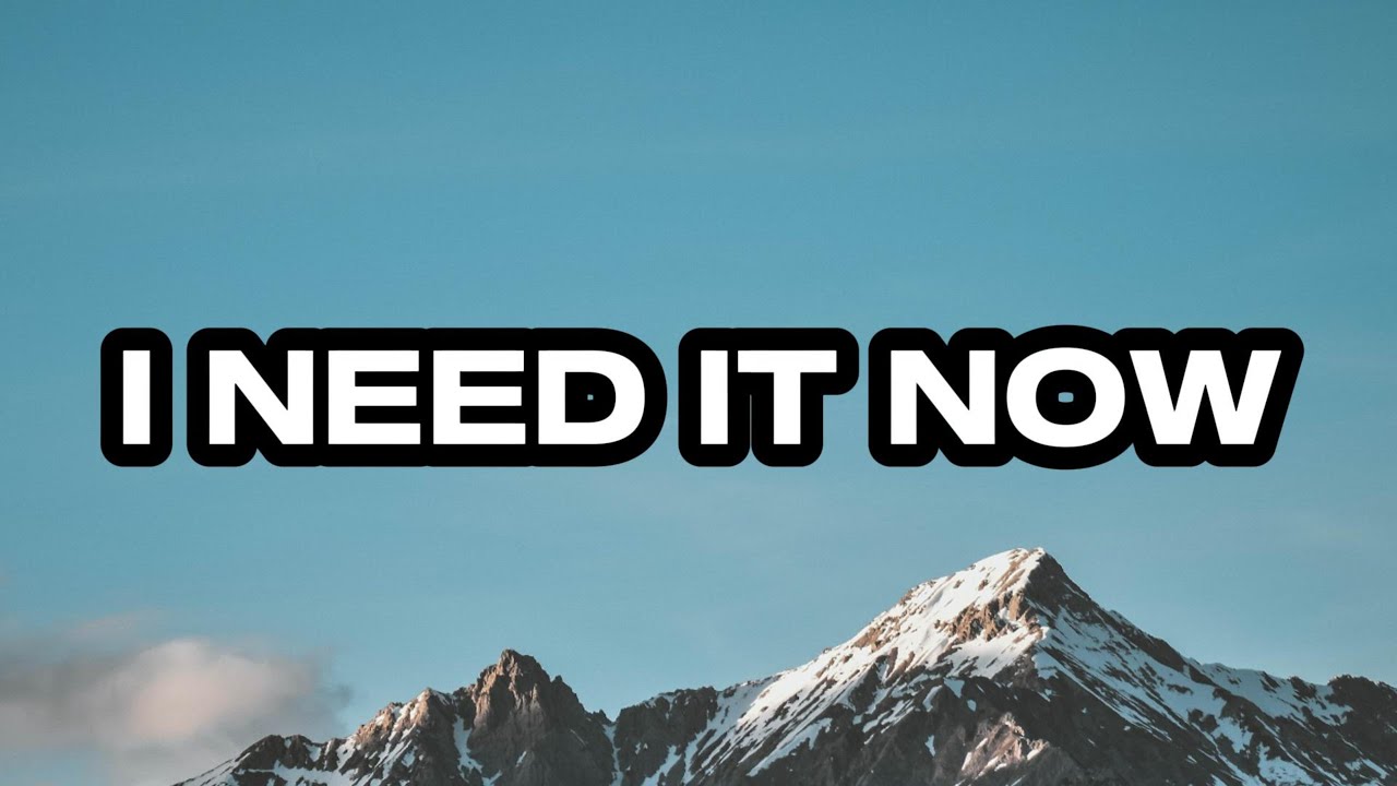 D-Block Europe - I Need It Now (Lyrics)
