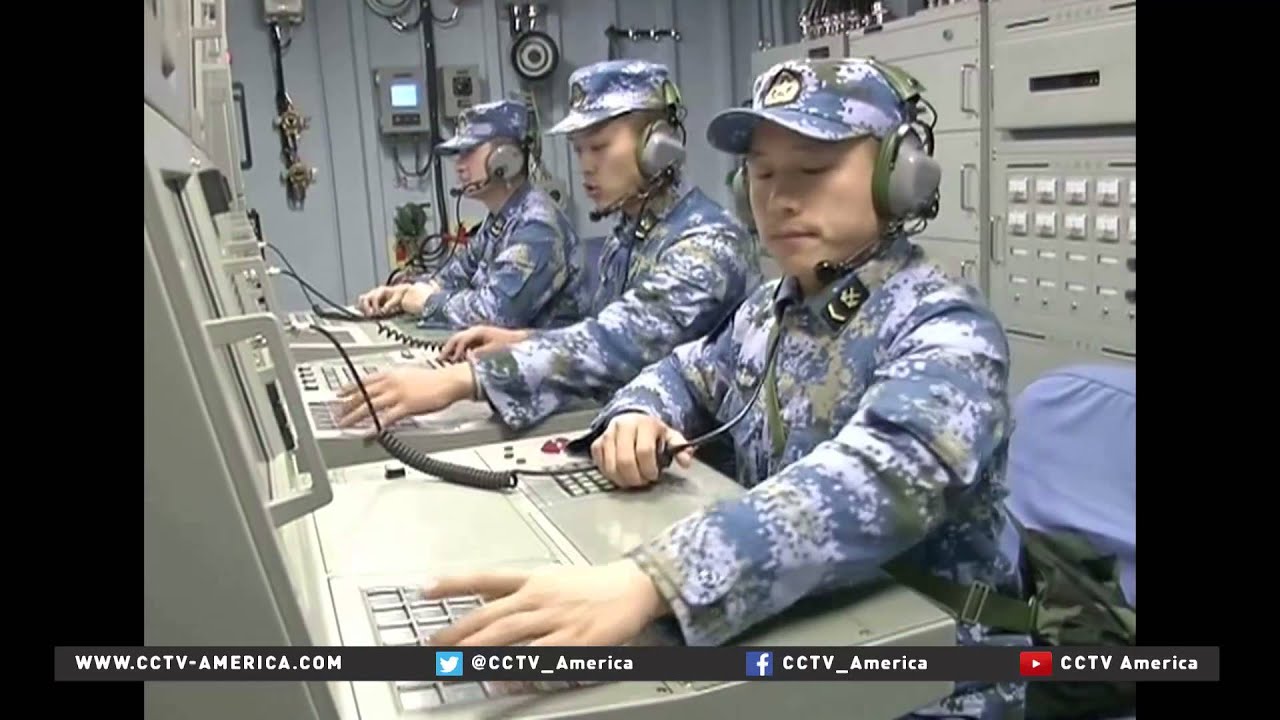 China-Russia navy drill begins