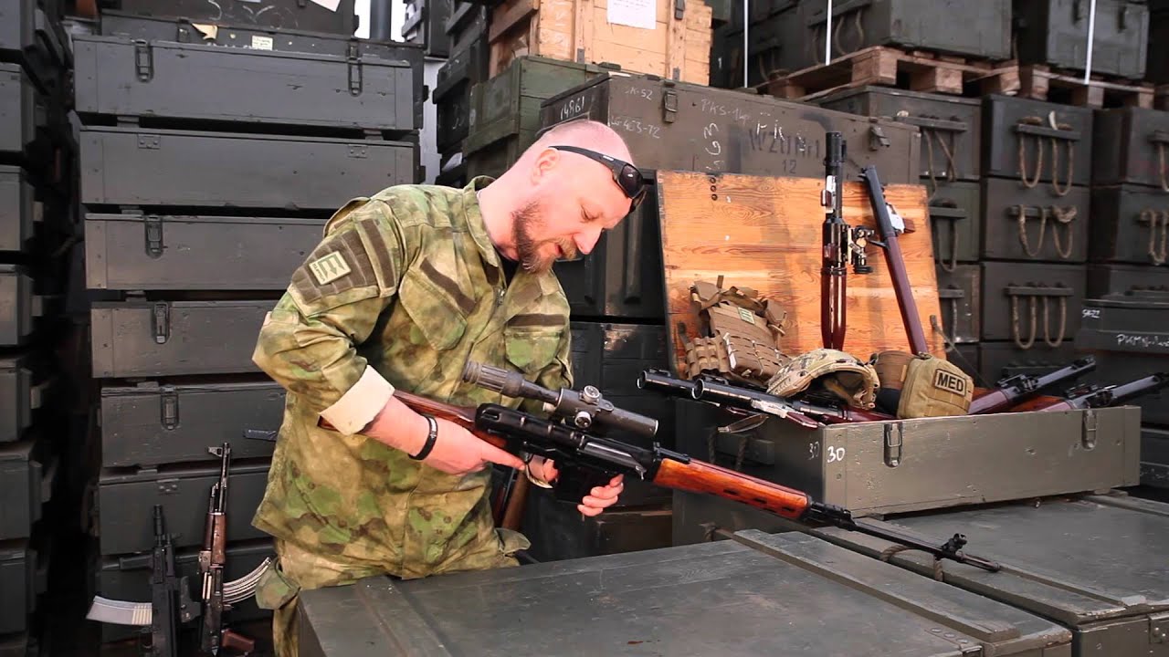 SPRZĘTMILITARNY.PL TV - PODSTAWY OBSŁUGI BRONI:Karabin Wyborowy SWD Dragunov  - ODCINEK 7