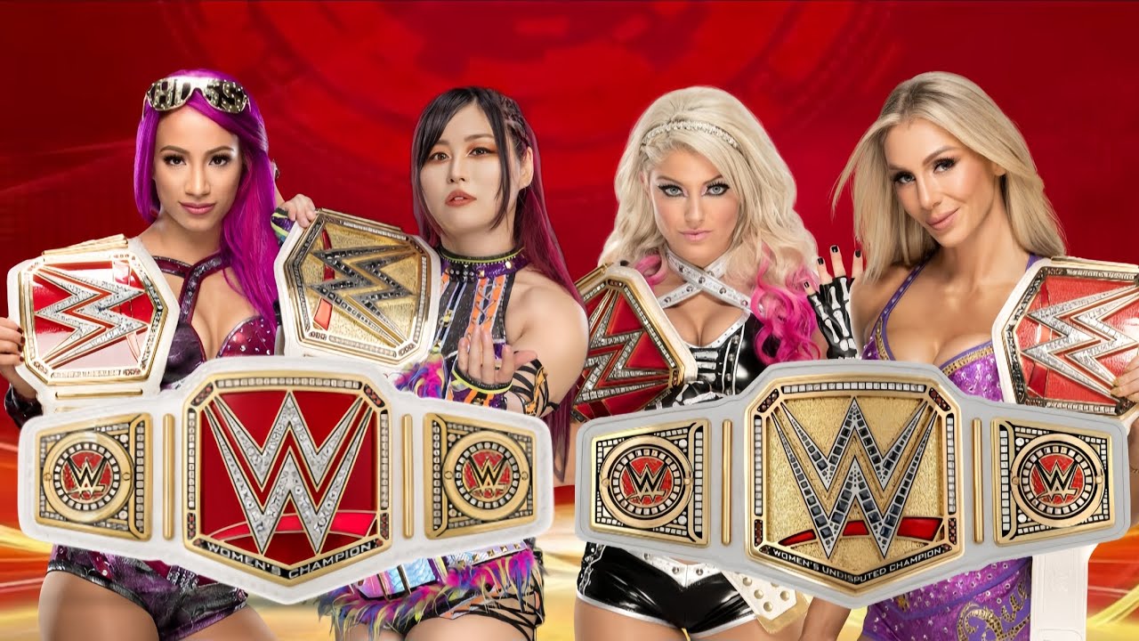 WWE WOMEN'S CHAMPIONSHIP AND WWE RAW WOMEN'S CHAMPIONSHIP
