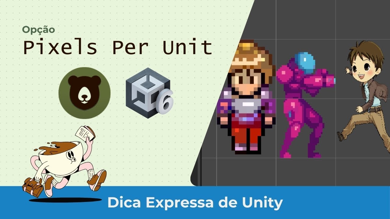 Pixels Per Unit ☕ Dica Expressa de Unity