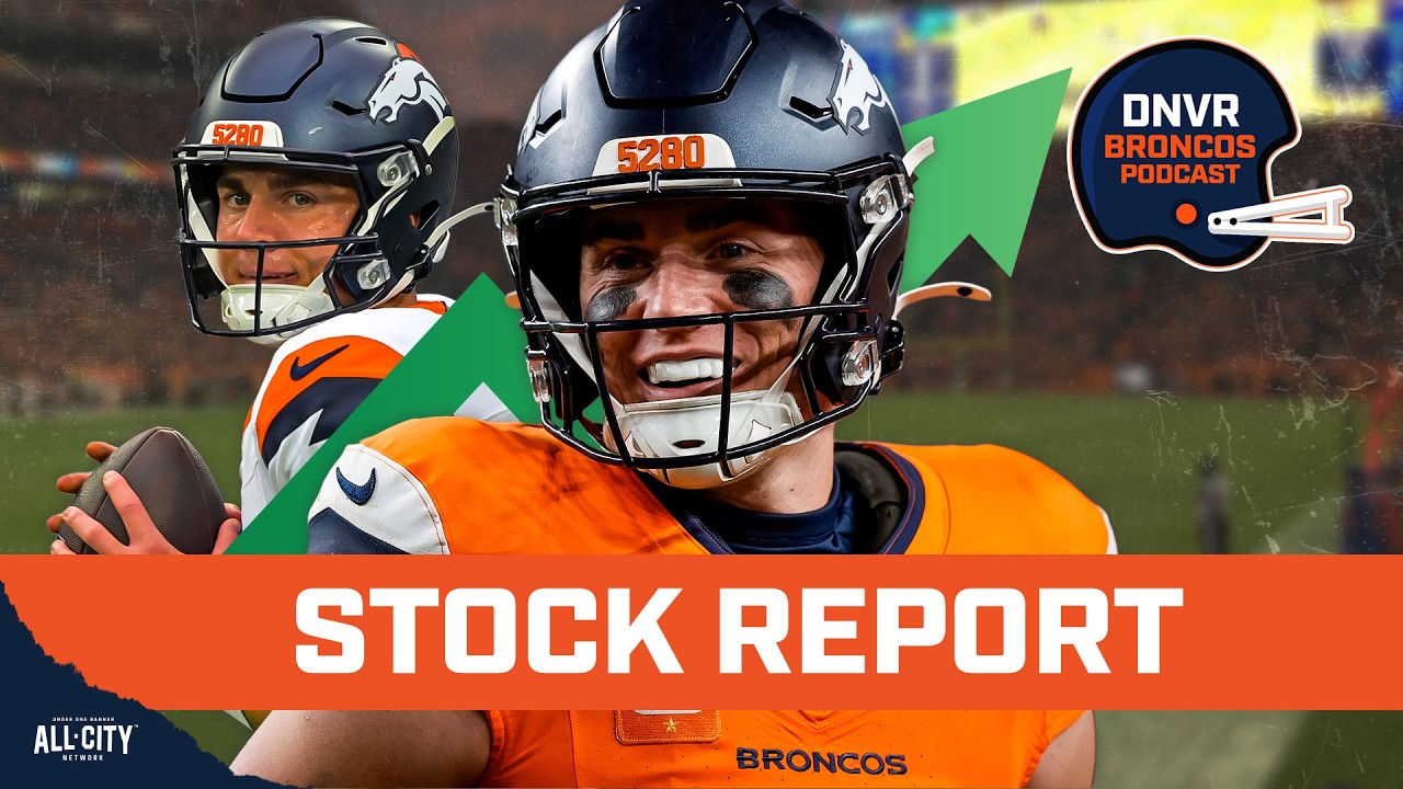 How did Bo Nix’s stock change during the Broncos’ 2025 season?