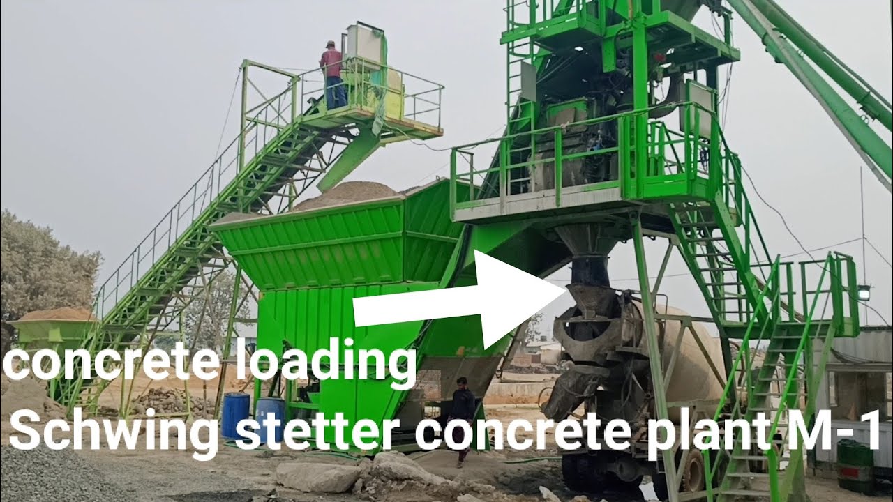 Schwing stetter M-1 plant batch mix concrete plant full details video#schwing @Raghavsingh143