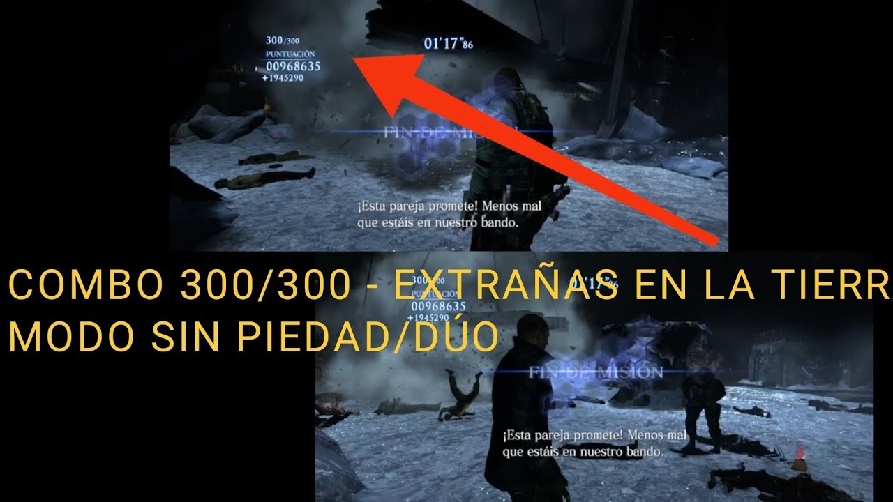 E.EN LA TIERRA 300/300 MODO SIN PIEDAD - MERCENARIOS - RESIDENT EVIL 6