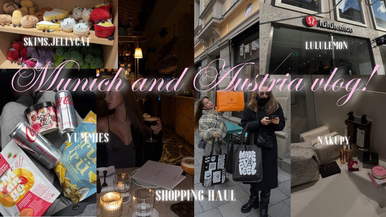 MUNICH AND VIENNA VLOG!