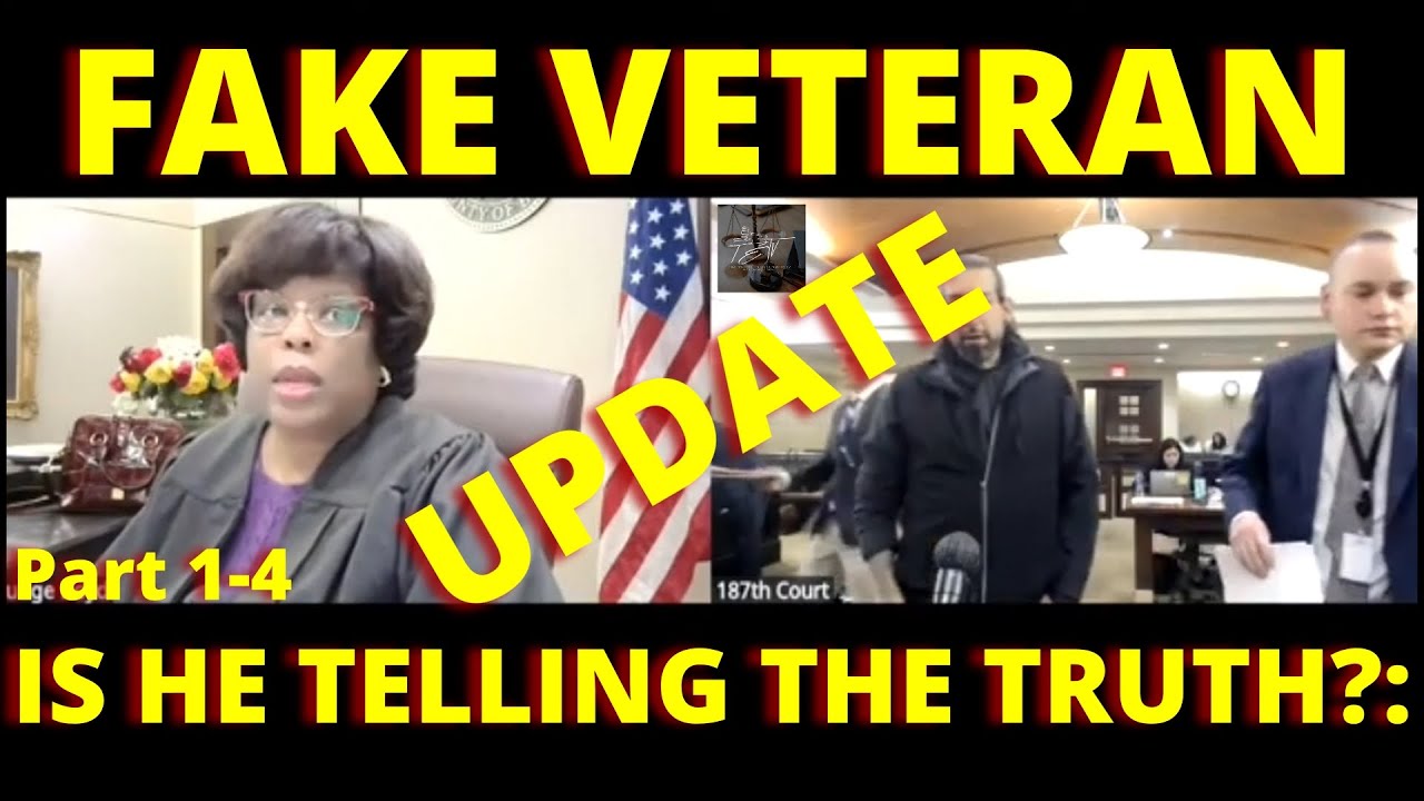 Part 1-6 FAKE VETERAN, UPDATE. Judge Boyd is so tired of this man she still does not believe him nei