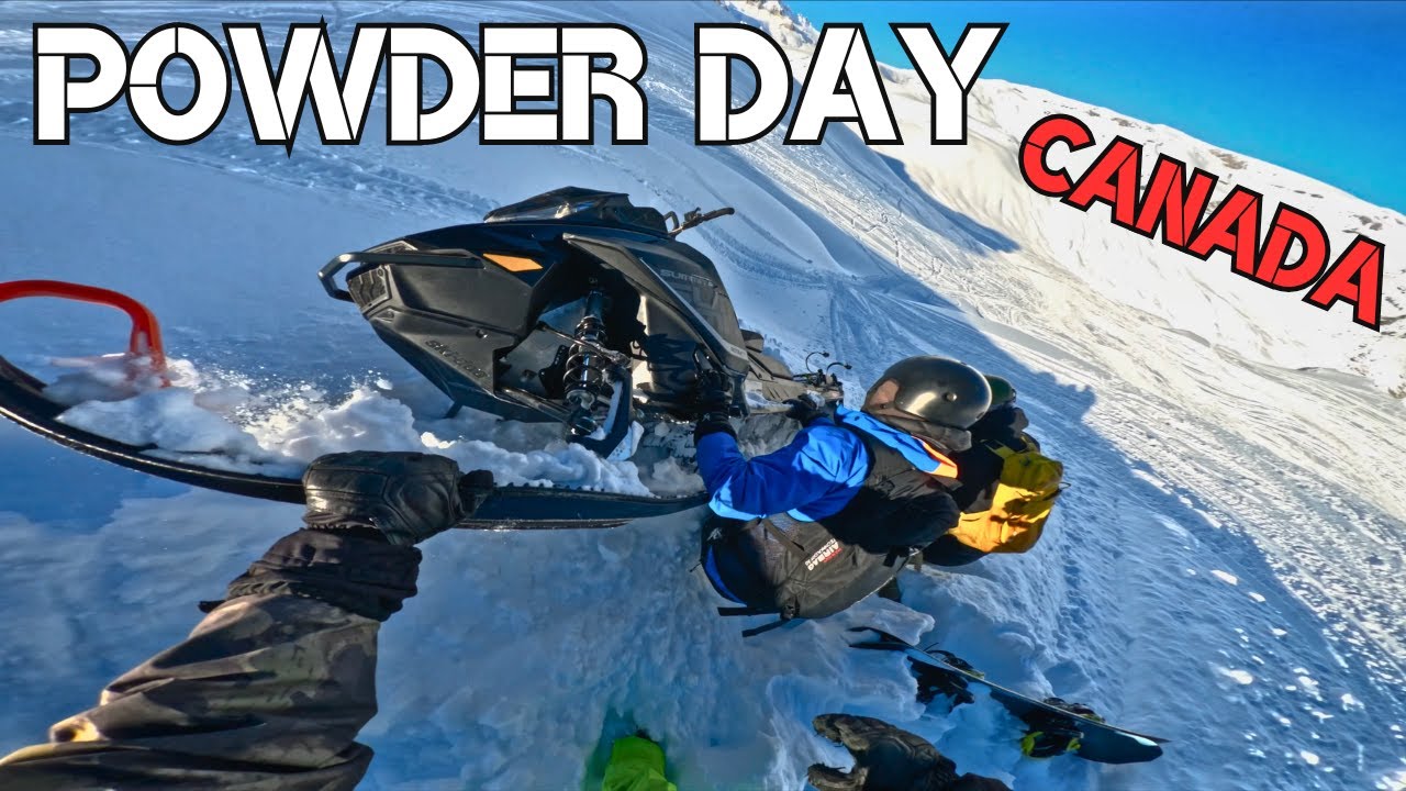 Canadian Sled THREESOME – Powder Day