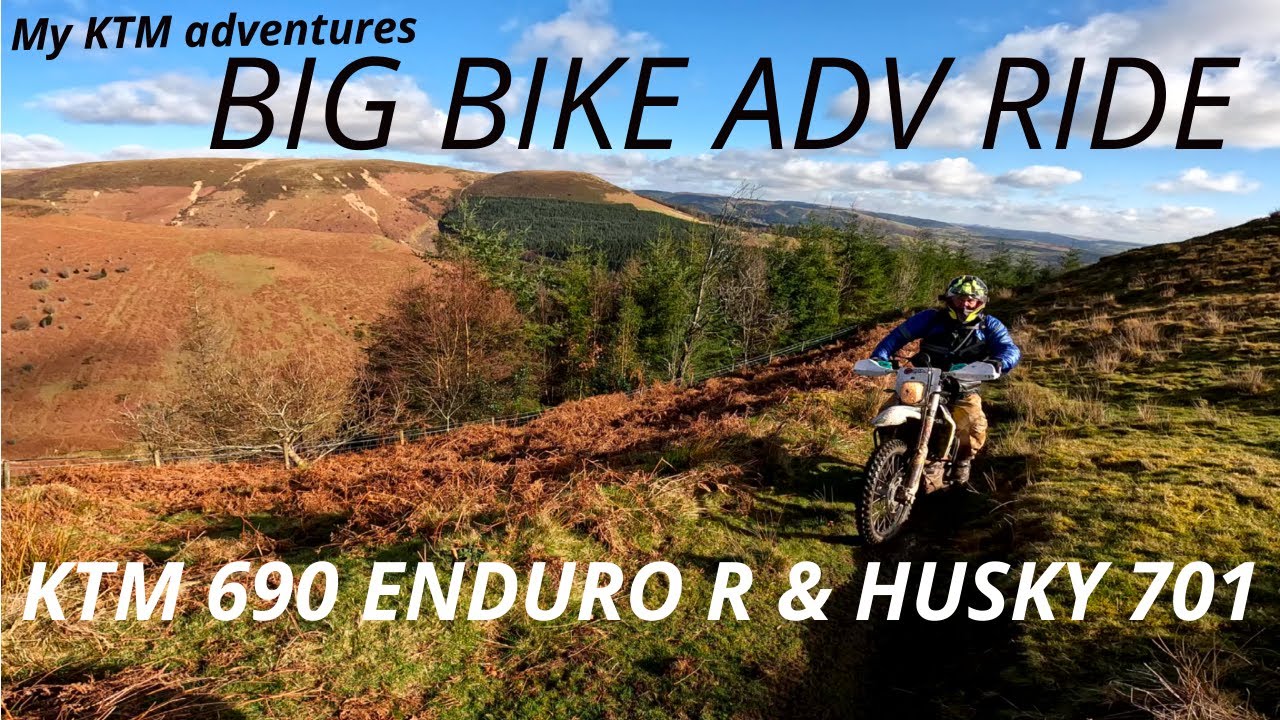 THUMPERS DAY OUT  - KTM 690 ENDURO R & HUSQVARNA 701 ENDURO - 1 DAY TRAIL ADVENTURE MOTORCYCLE RIDE