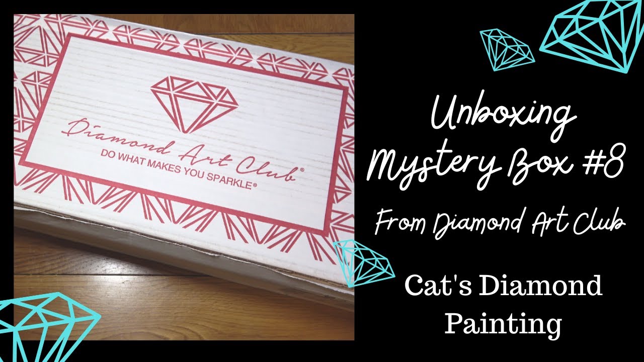 Unboxing My Diamond Art Club Christmas Mystery Box | Including Two Brand-New Christmas Kits