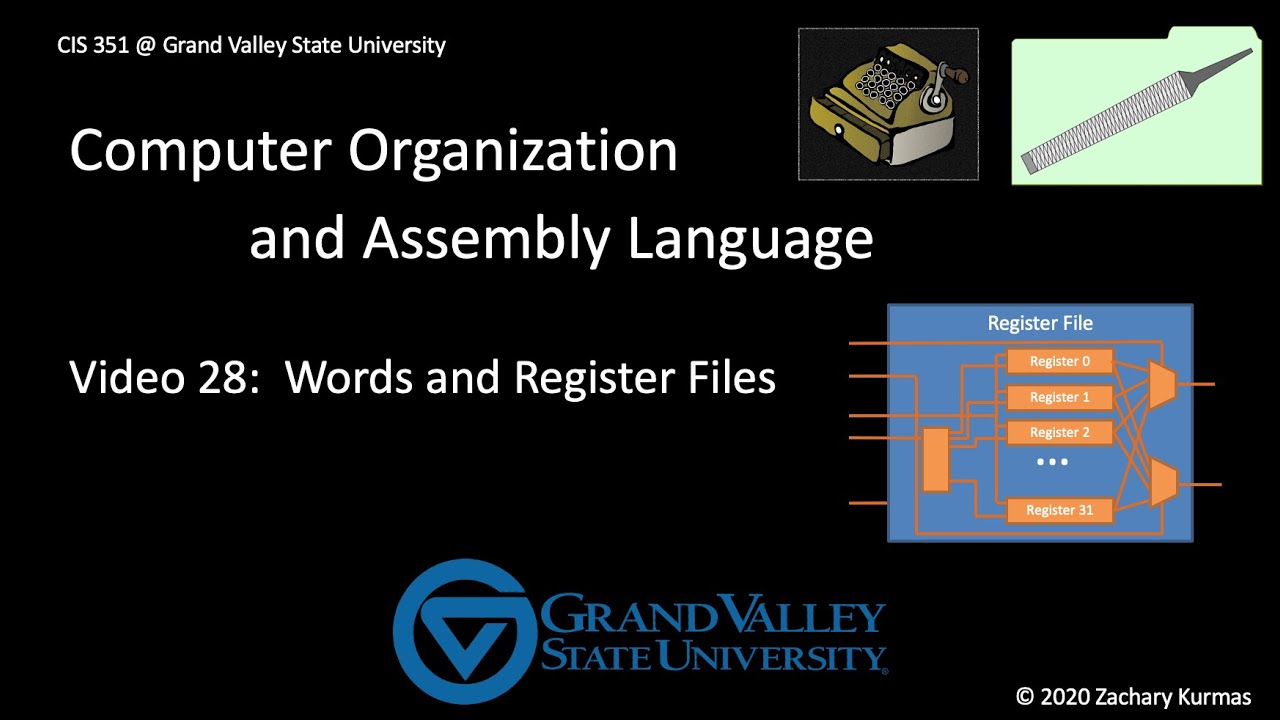 CIS351 Video 28: Words and Register File