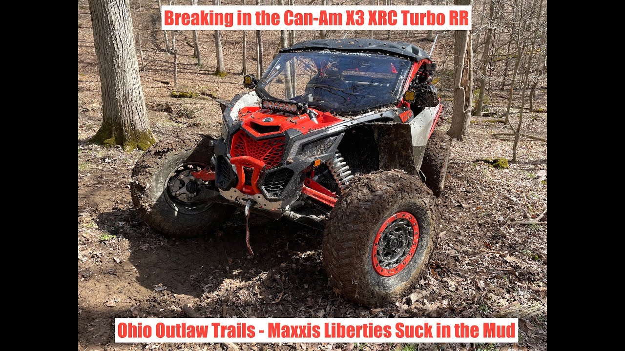 2022 Can-Am X3 XRC Turbo RR - First Trail Ride - Mud, Climbs, and Rocks
