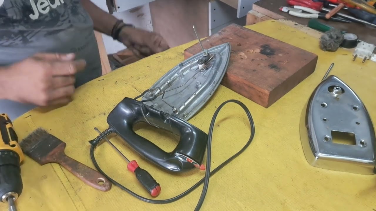 Ferro de passar roupas esquentando pouco???? Sim resolvemos!!!