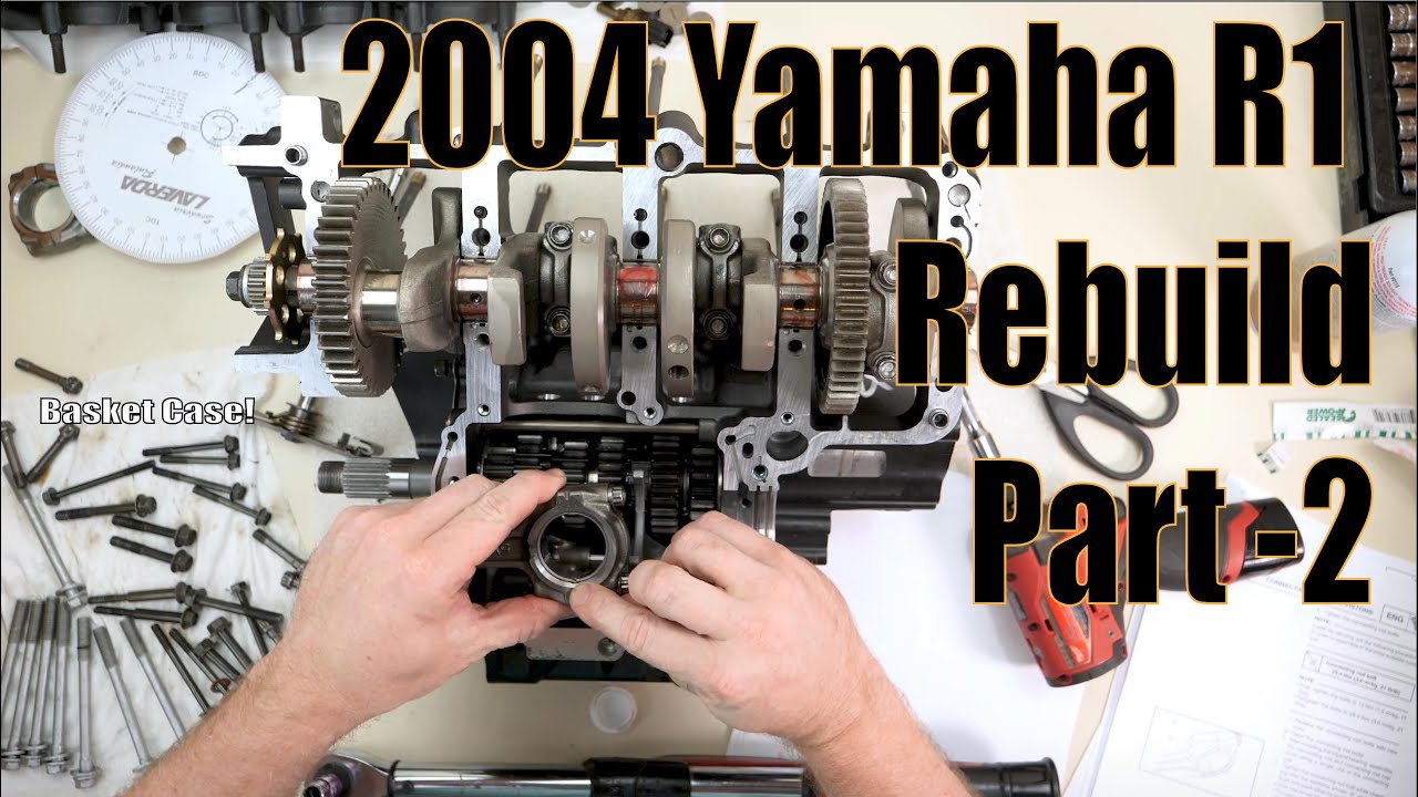 Корпус корзины Yamaha R1 2004 года. Ремонт — Часть 2. Соединение картера.