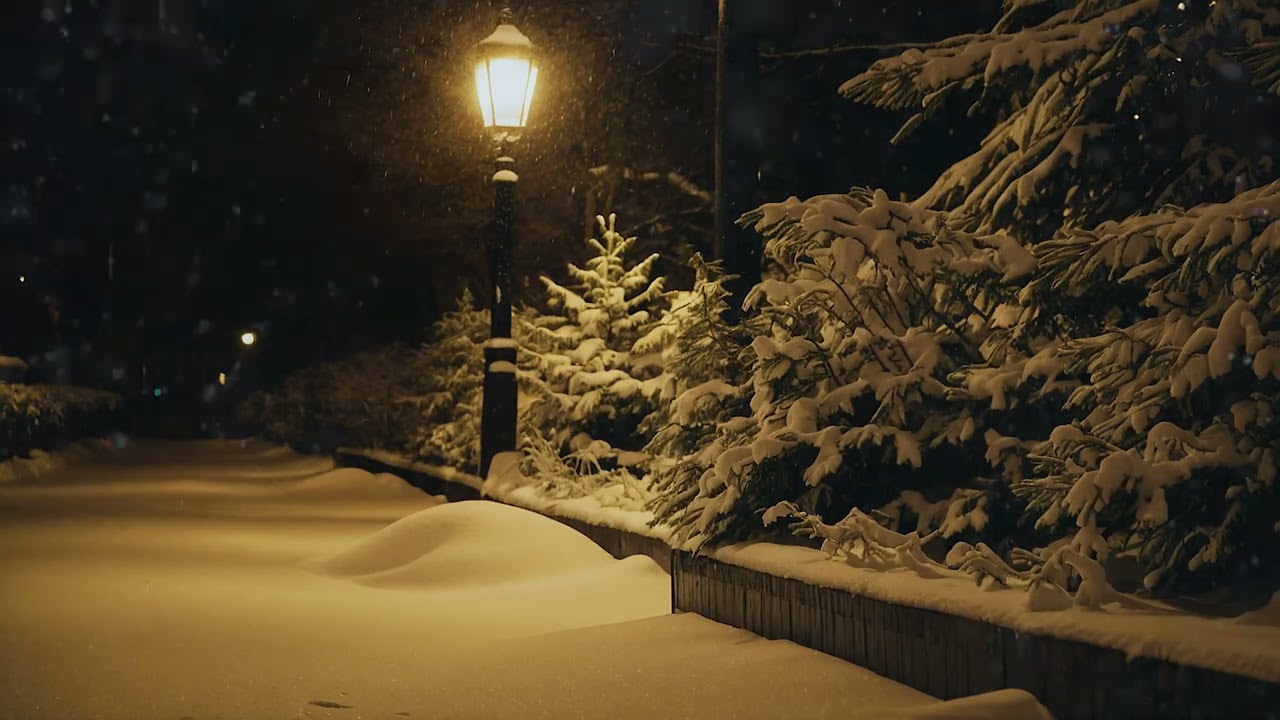 The Most Frigid Blizzard of the Century┇Massive Snowstorm & Powerful Wind Sounds in a Frosty Forest