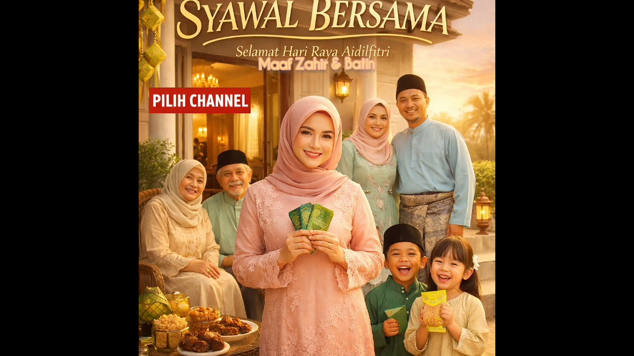 Lagu Raya terbaru 2026, Syawal bersama. Vokal Pok Jie & Azreen#Rayaaidilfitri
