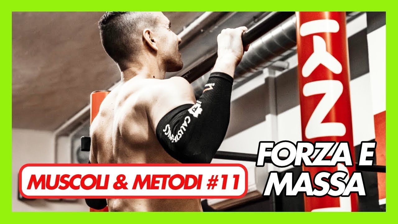 SCHEDA CALISTHENICS FORZA ed IPERTROFIA M&M#11