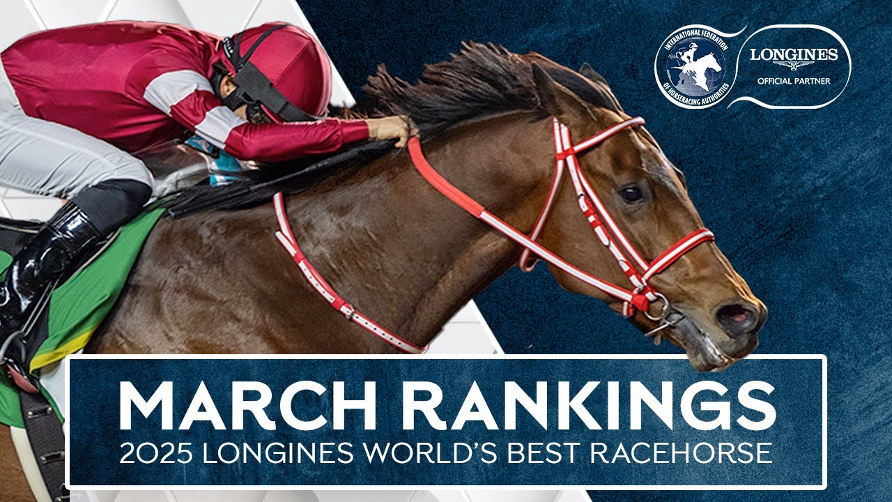 Рейтинги за март | Лучшая скаковая лошадь мира по версии Longines 2025 года | Пять лучших