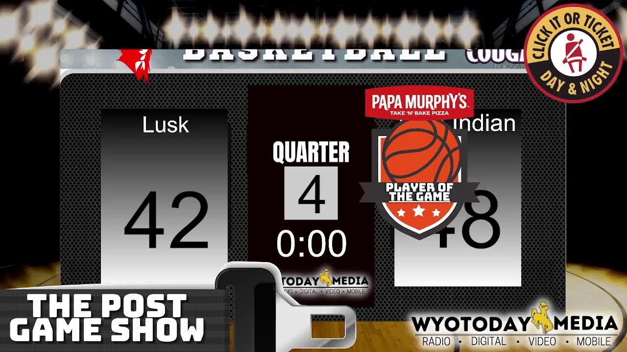 Wyoming Indian Chiefs vs. Lusk Tigers | 2024 2A State Tournament Basketball 3/2/2024