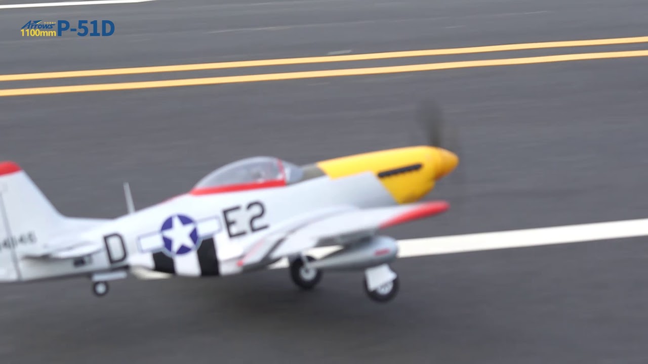 Arrows P-51 Mustang 1100mm PNP 