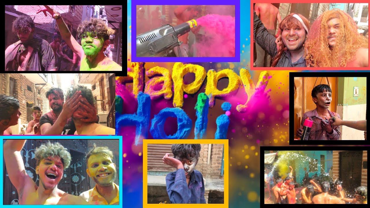 Holi ke mjee hi mje 🤡🤣