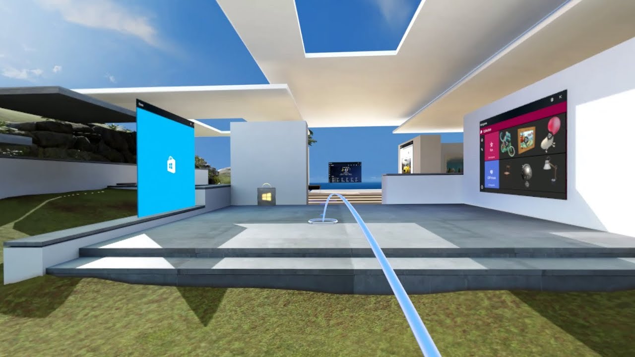 Windows Mixed Reality &ndash; Using the Cliff House