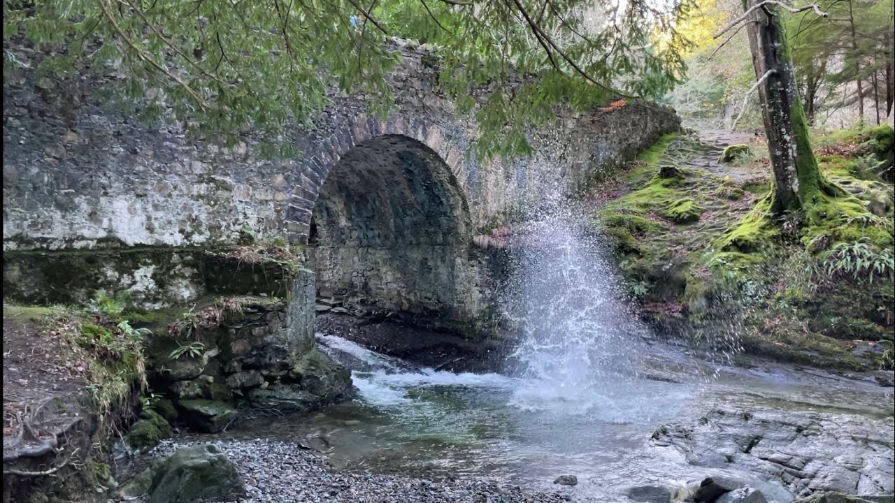 Rock Splashes At Tollymore Forest! (HUGE Splashes!)