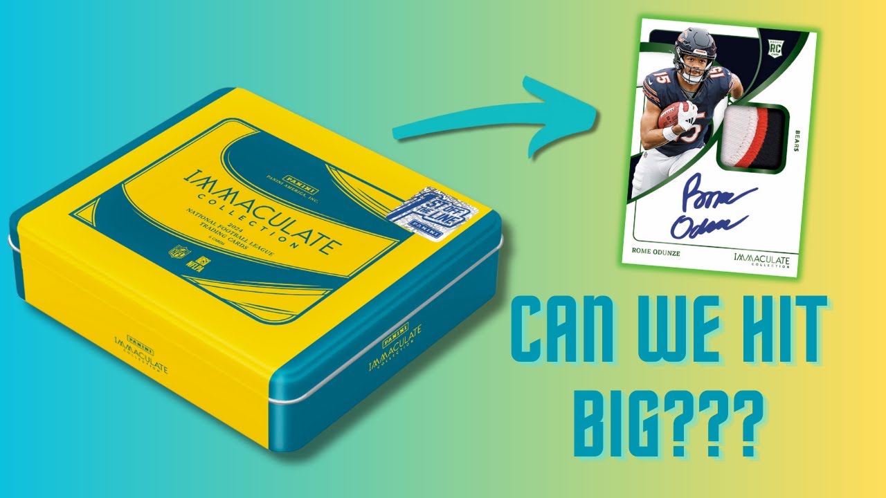 HUGE RISK! 2024 Immaculate Football FOTL Hobby Box!