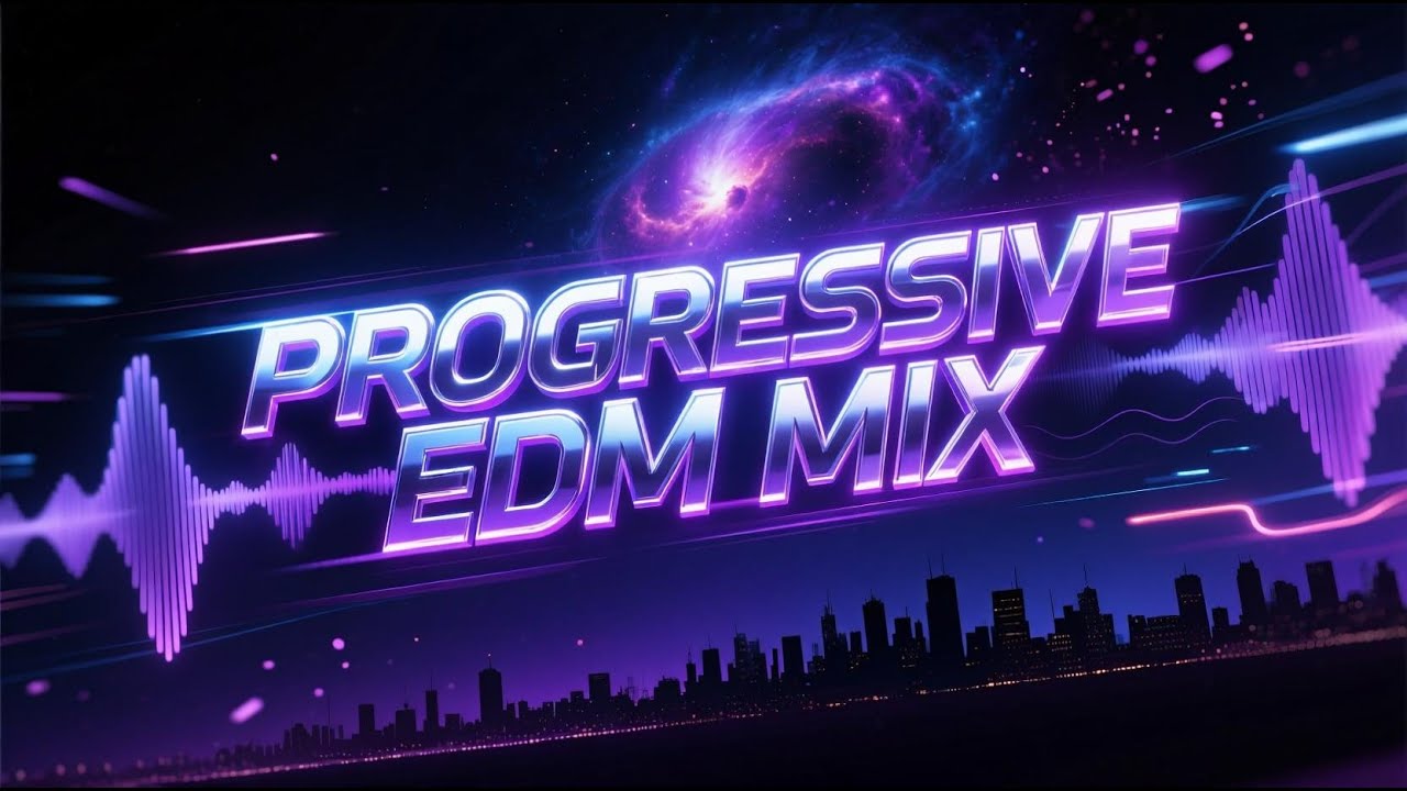 Deep Progressive & EDM Vibes 🌌 | Mix Relaxante e Energ&eacute;tico para Estudar, Trabalhar e Viajar