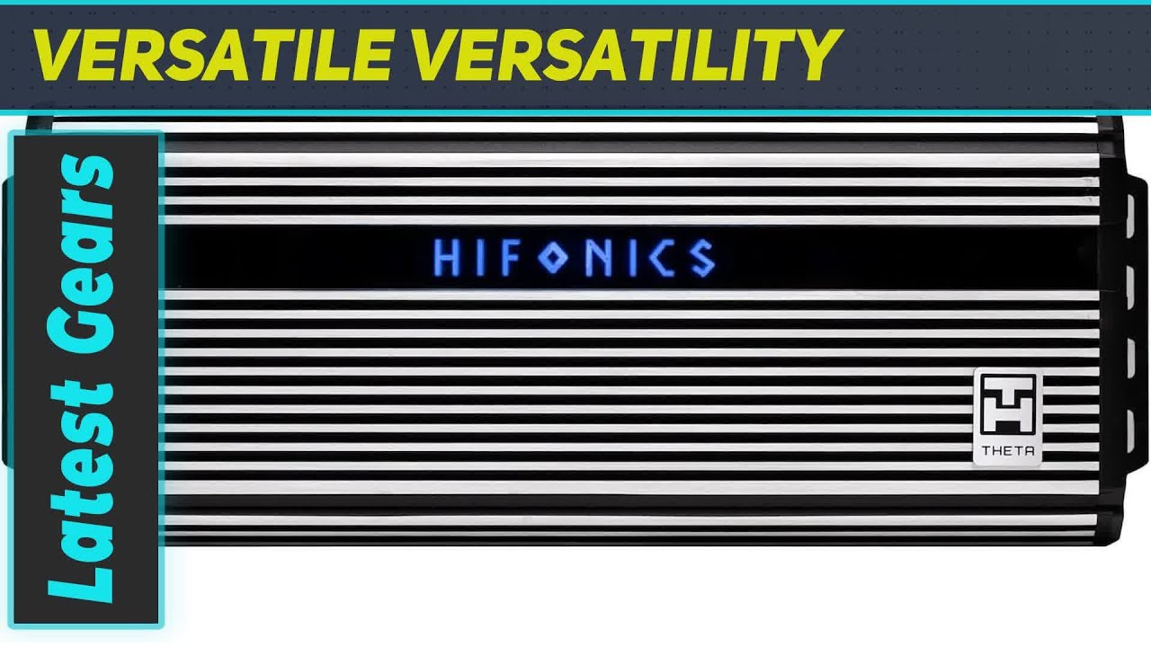 Hifonics ZTH-3225.1D Zeus Theta Compact Mono Channel Car Audio Amplifier: Unleash the Power of