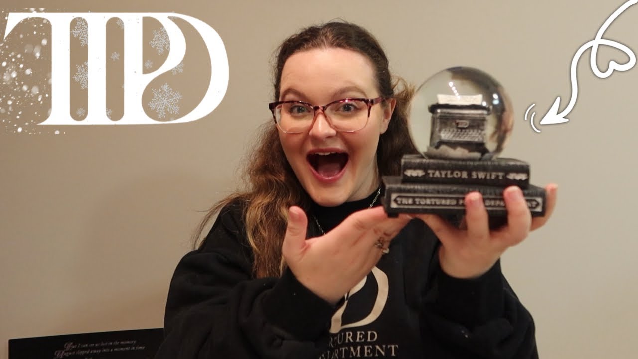 UNBOXING THE TORTURED POETS DEPARTMENT SNOWGLOBE