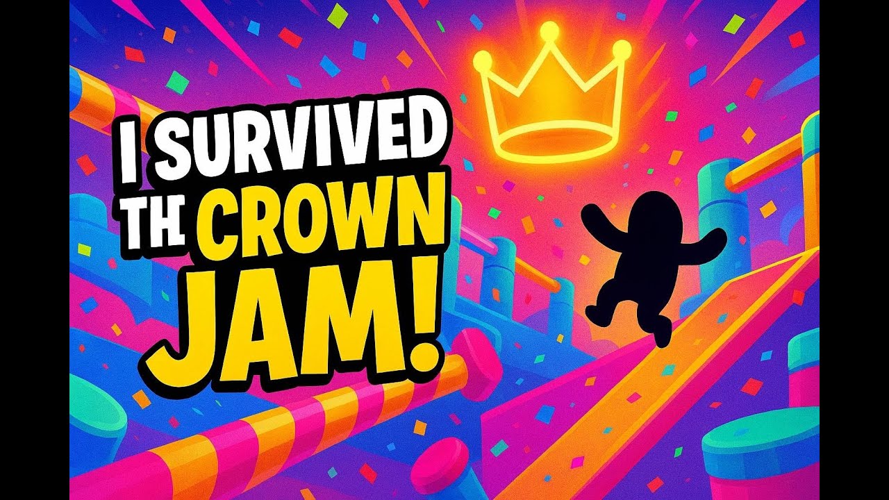 I Survived The Fall Guys Crown Jam!