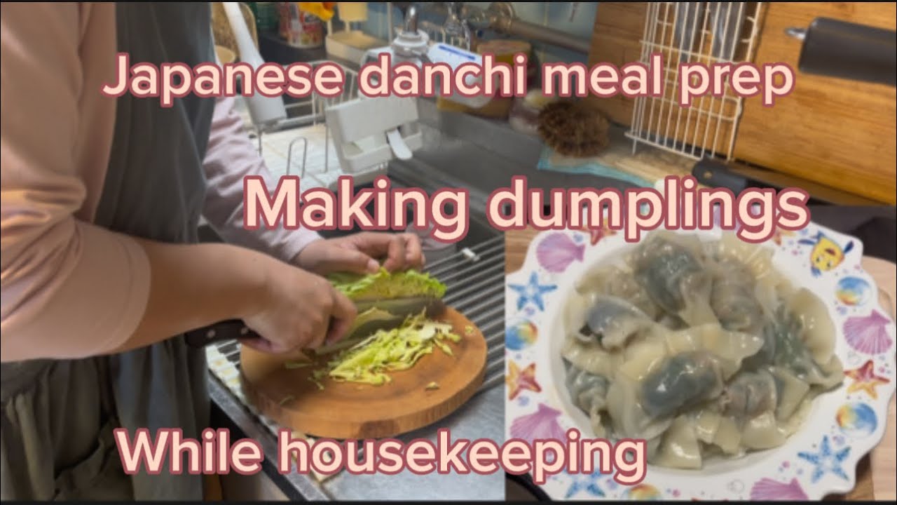 Japanese danchi meal prep while house keeping