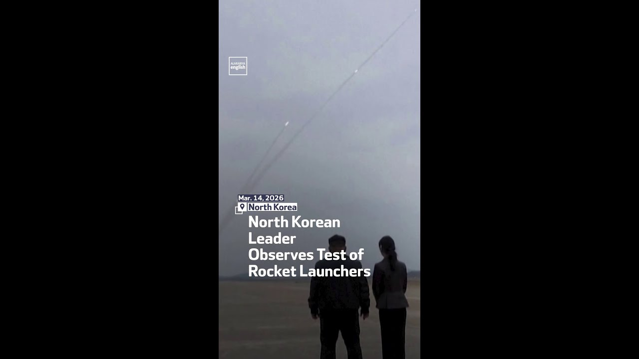 North Korean Leader Observes Test Of Nuclear Capable Rocket Launchers