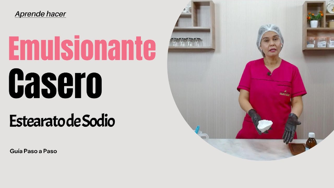 Cómo Hacer Estearato de Sodio Casero | Emulsionante Ideal para Formulaciones Cosméticas