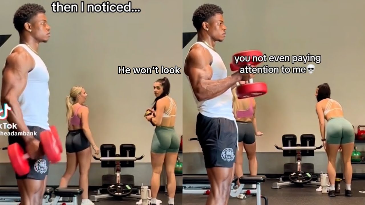 Man IGNORES Attention Seeking Gym Girls