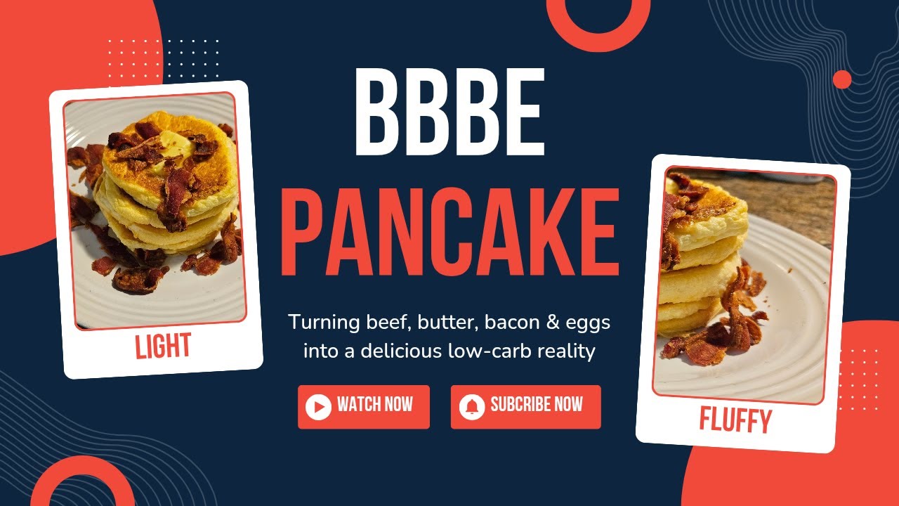 Beef, Butter, Bacon and Egg pancakes! Wait?What? 