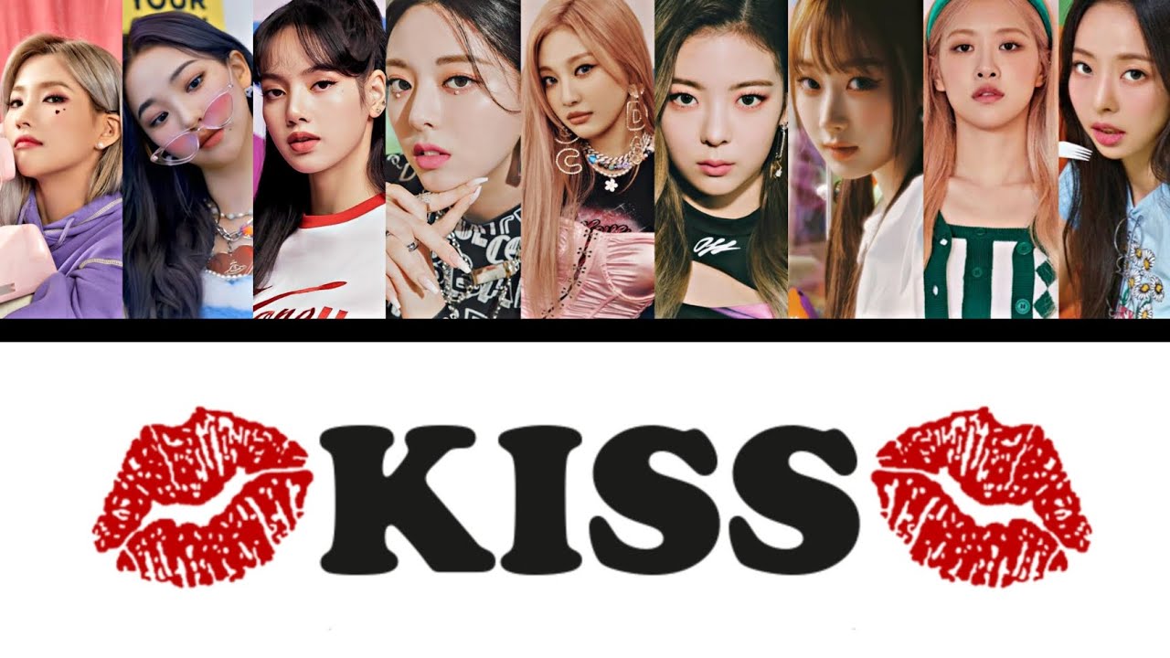 How would my girl group sing Kiss by Tri.be (9 members) with line distribution