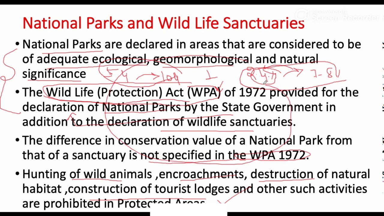 Protected area Network  ( UPSC/PCS/HCS/HAS)