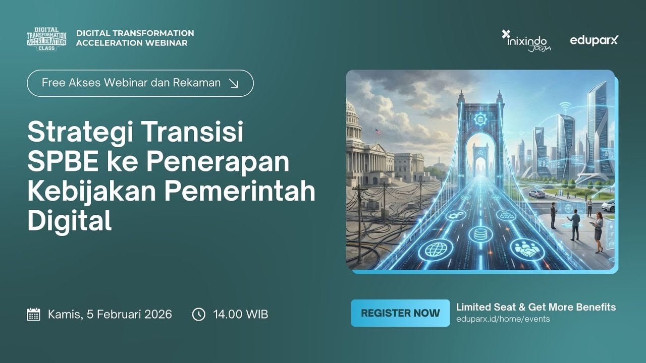 #Webinar Strategi Transisi SPBE ke Penerapan Kebijakan Pemerintah Digital Authro