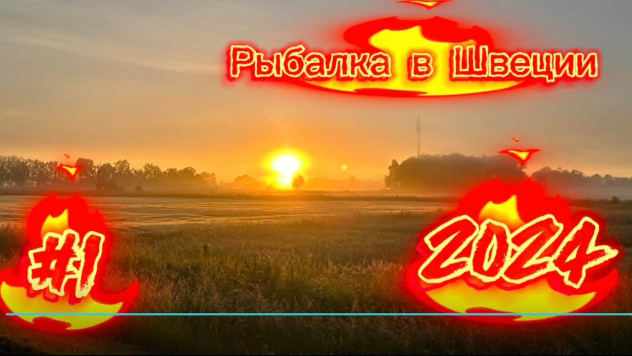 Рыбалка в Швеции 2024 г.